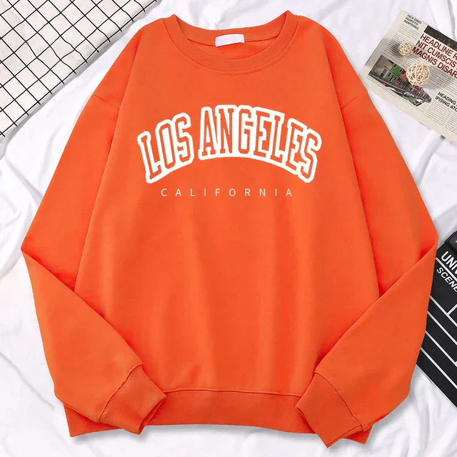 Jennifer | Oversized fleece sweatshirt with crew neck