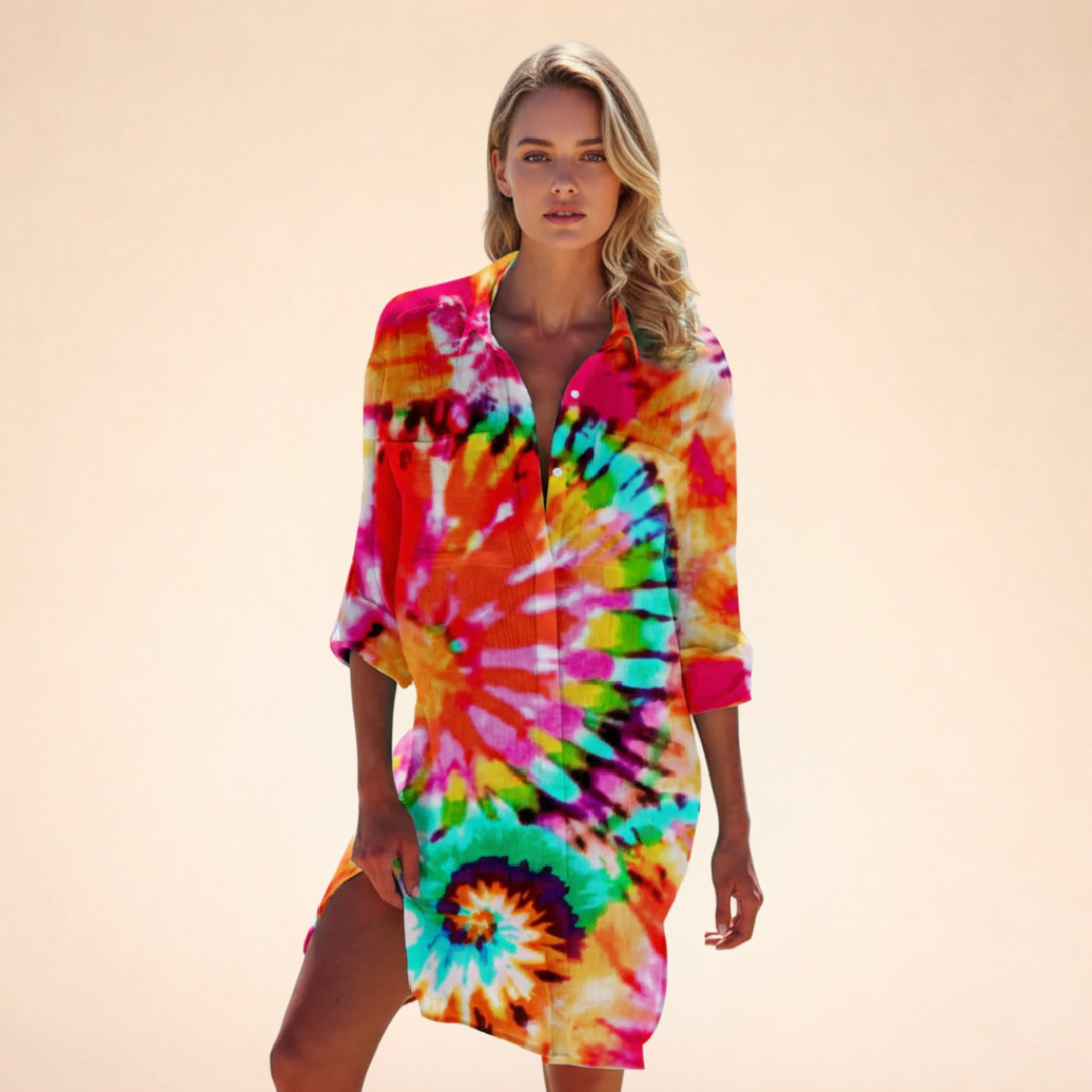 Julia | Stylish shirt dress for summer 0