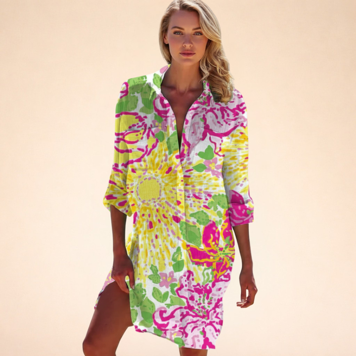 Julia | Stylish shirt dress for summer 8
