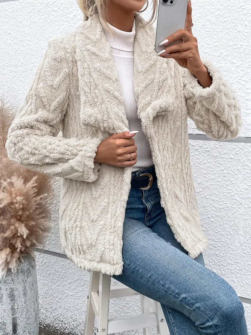 Kathrin | Elegant and comfortable fleece jacket