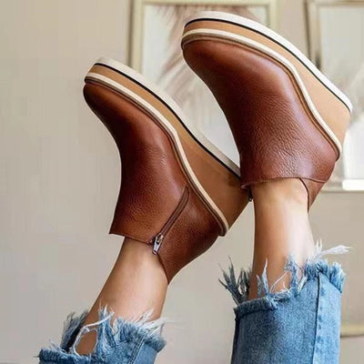 Katrin | Platform modern look  ankle boots