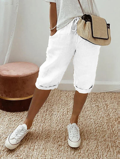 EMMA | Cotton-Linen Women's Pants
