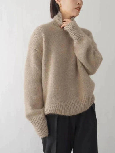 Freya | Cashmere turtleneck sweater