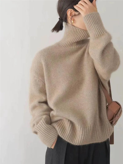 Freya | Cashmere turtleneck sweater
