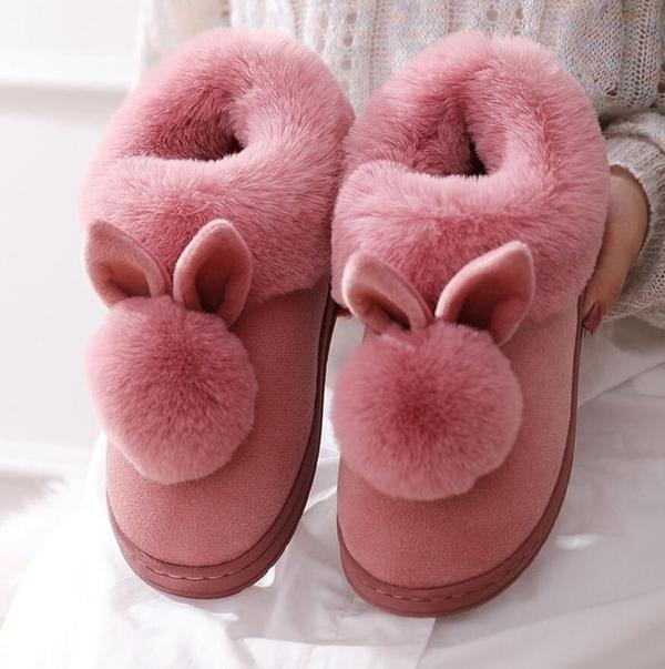 Malvina | Plush winter slippers