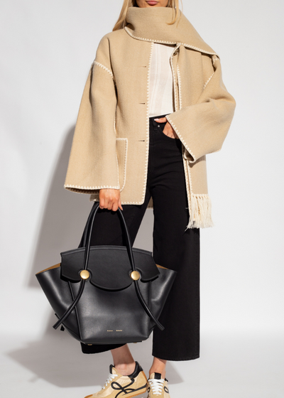 Marina | Elegant and comfortable coat with scarf