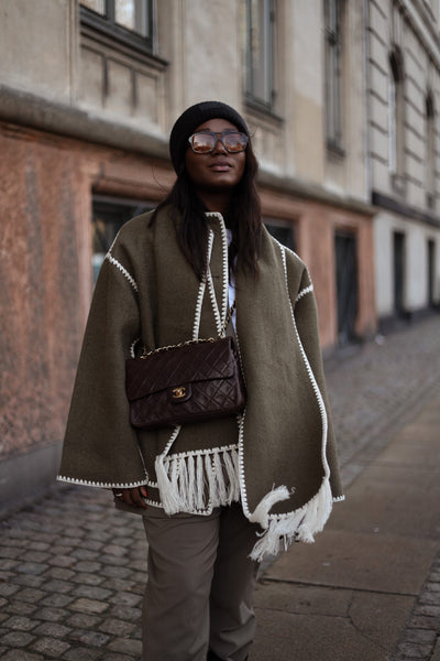 Marina | Elegant and comfortable coat with scarf