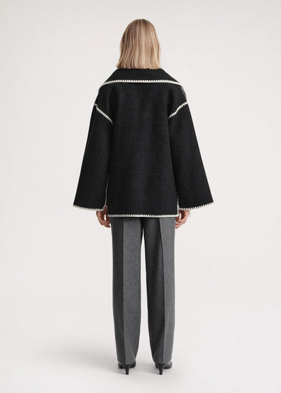 Marina | Elegant and comfortable coat with scarf