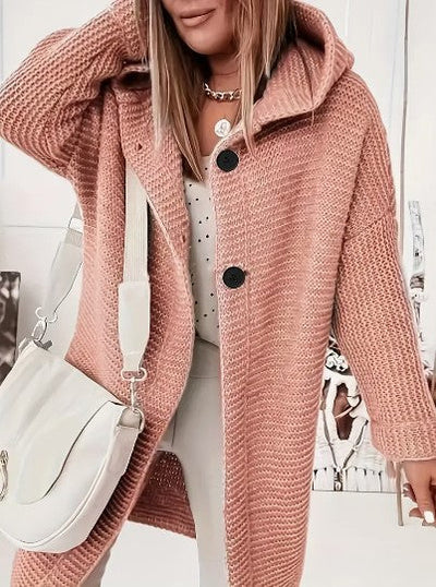 Martina | Comfortable hooded cardigan