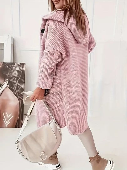 Martina | Comfortable hooded cardigan