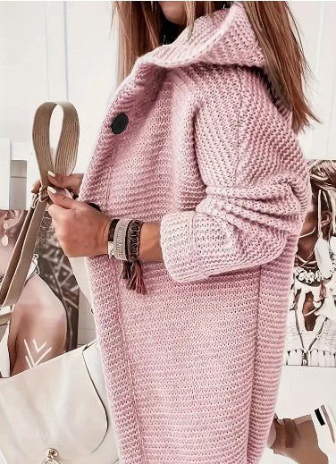 Martina | Comfortable hooded cardigan