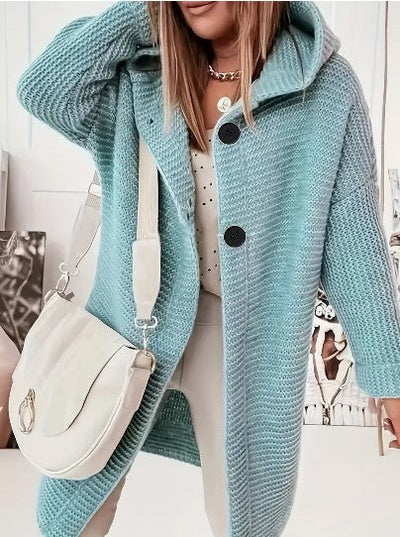 Martina | Comfortable hooded cardigan