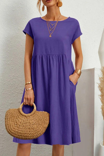 Meli | Casual Short Sleeves Dress
