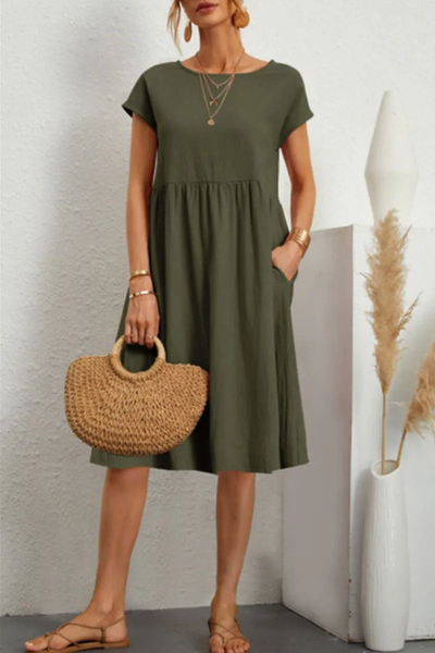 Meli | Casual Short Sleeves Dress