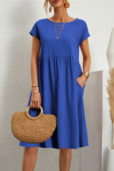 Meli | Casual Short Sleeves Dress