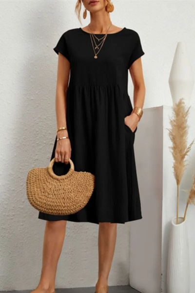 Meli | Casual Short Sleeves Dress