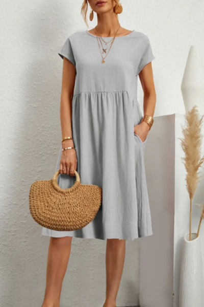 Meli | Casual Short Sleeves Dress