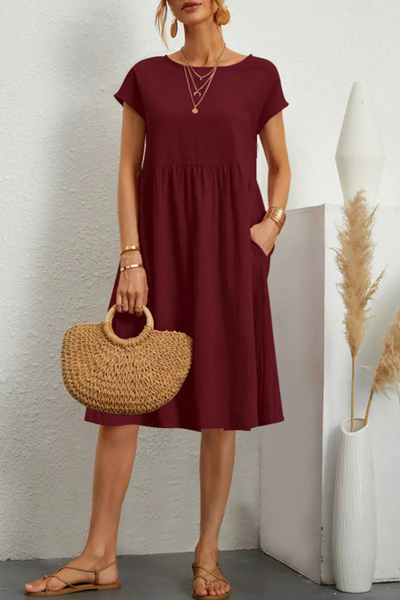 Meli | Casual Short Sleeves Dress
