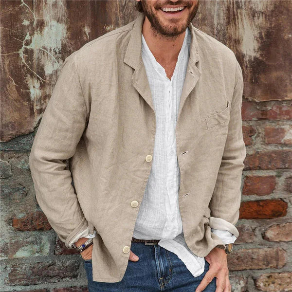 Michael | Lightweight cotton blazer