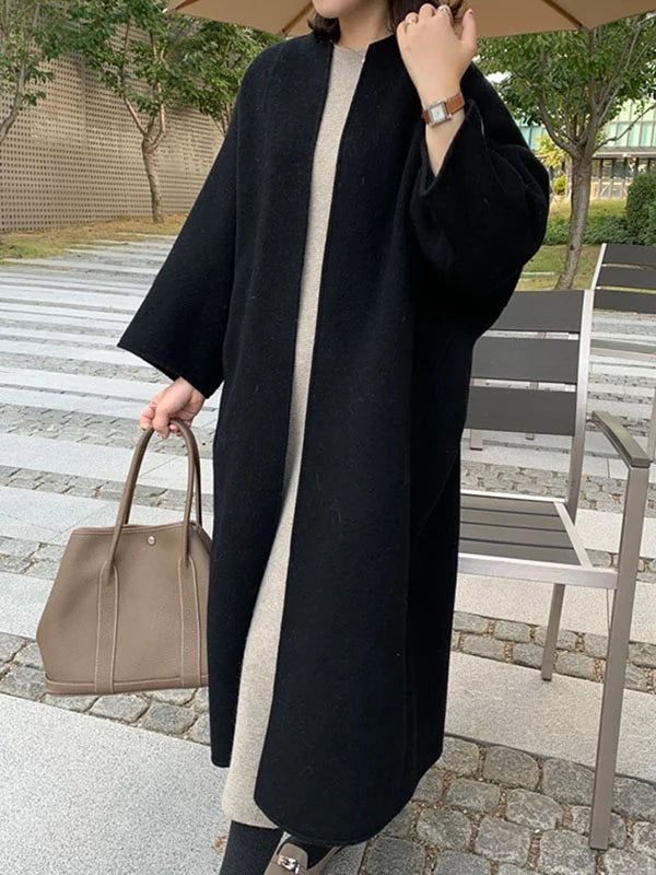Nadine | Elegant long wool coat