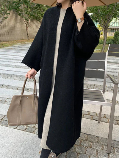Nadine | Elegant long wool coat