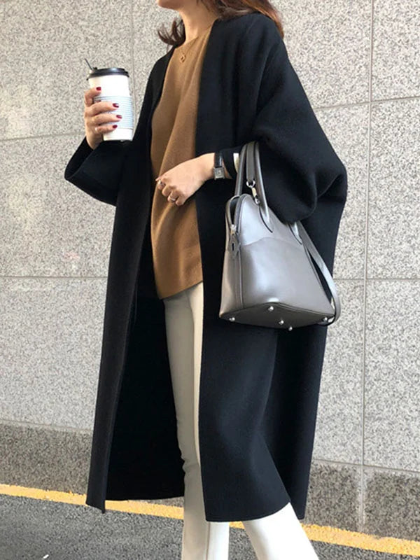 Nadine | Elegant long wool coat
