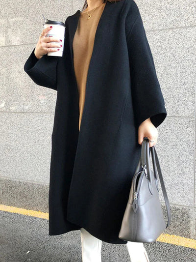 Nadine | Elegant long wool coat