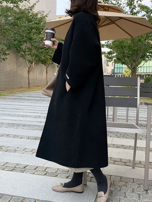 Nadine | Elegant long wool coat