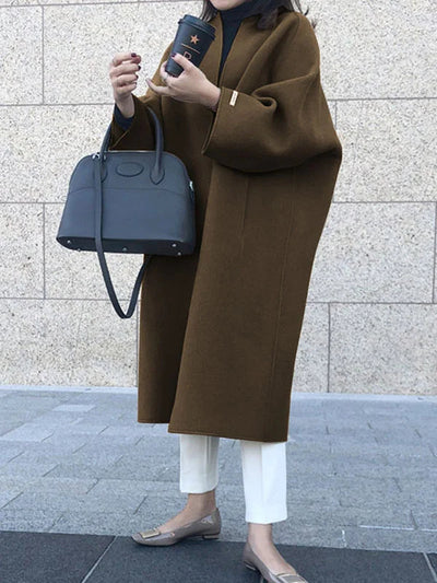 Nadine | Elegant long wool coat