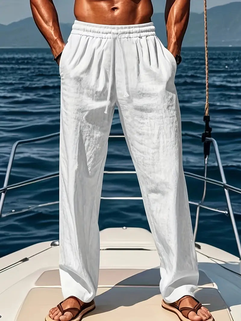 Nolan | Men’s Linen Pants – Comfortable, Airy & Stylish for Summer 0