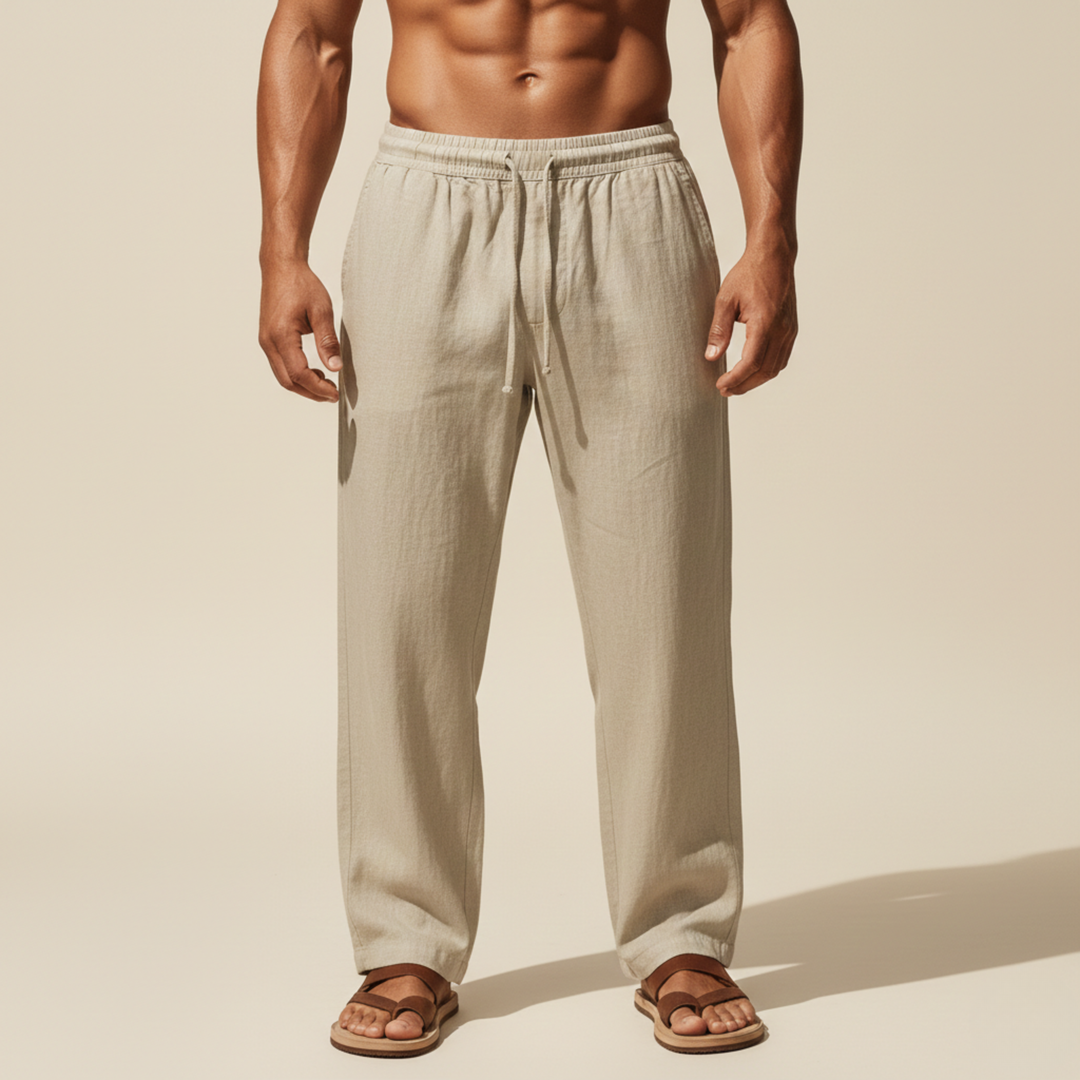 Nolan | Men’s Linen Pants – Comfortable, Airy & Stylish for Summer 4