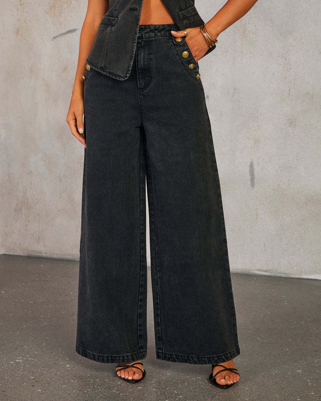 Sophia | Denim Elegance Set