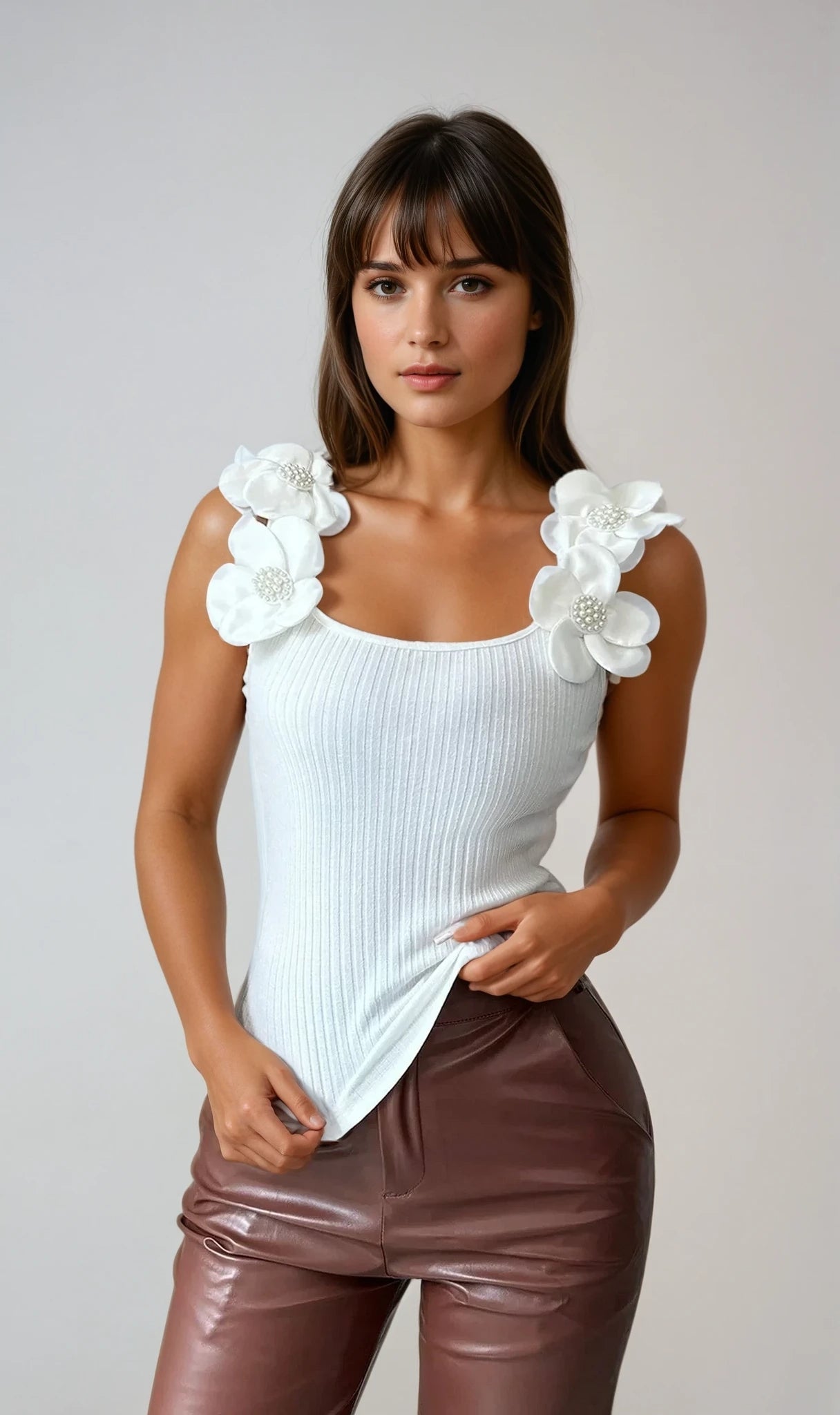 Eliana | Floral Sleeveless Top