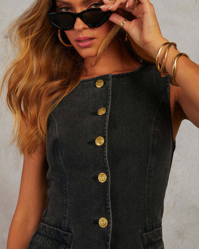 Sophia | Denim Elegance Set
