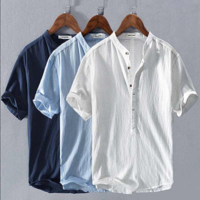 Stefan |  Breathable and Comfortable Linen Shirt