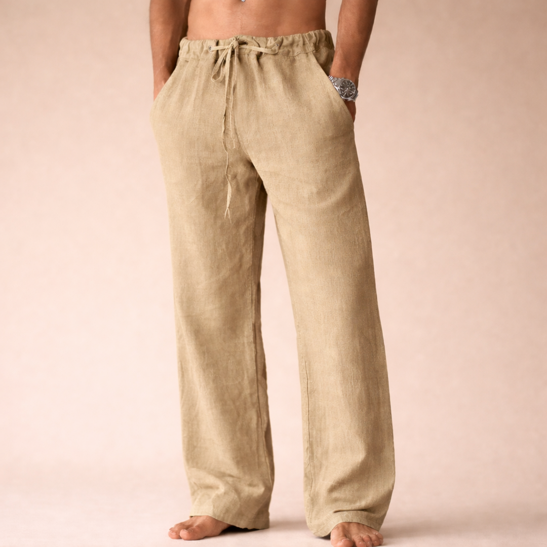 Phelan | White Linen Trousers – Breathable, Comfortable & Perfect for Summer 2