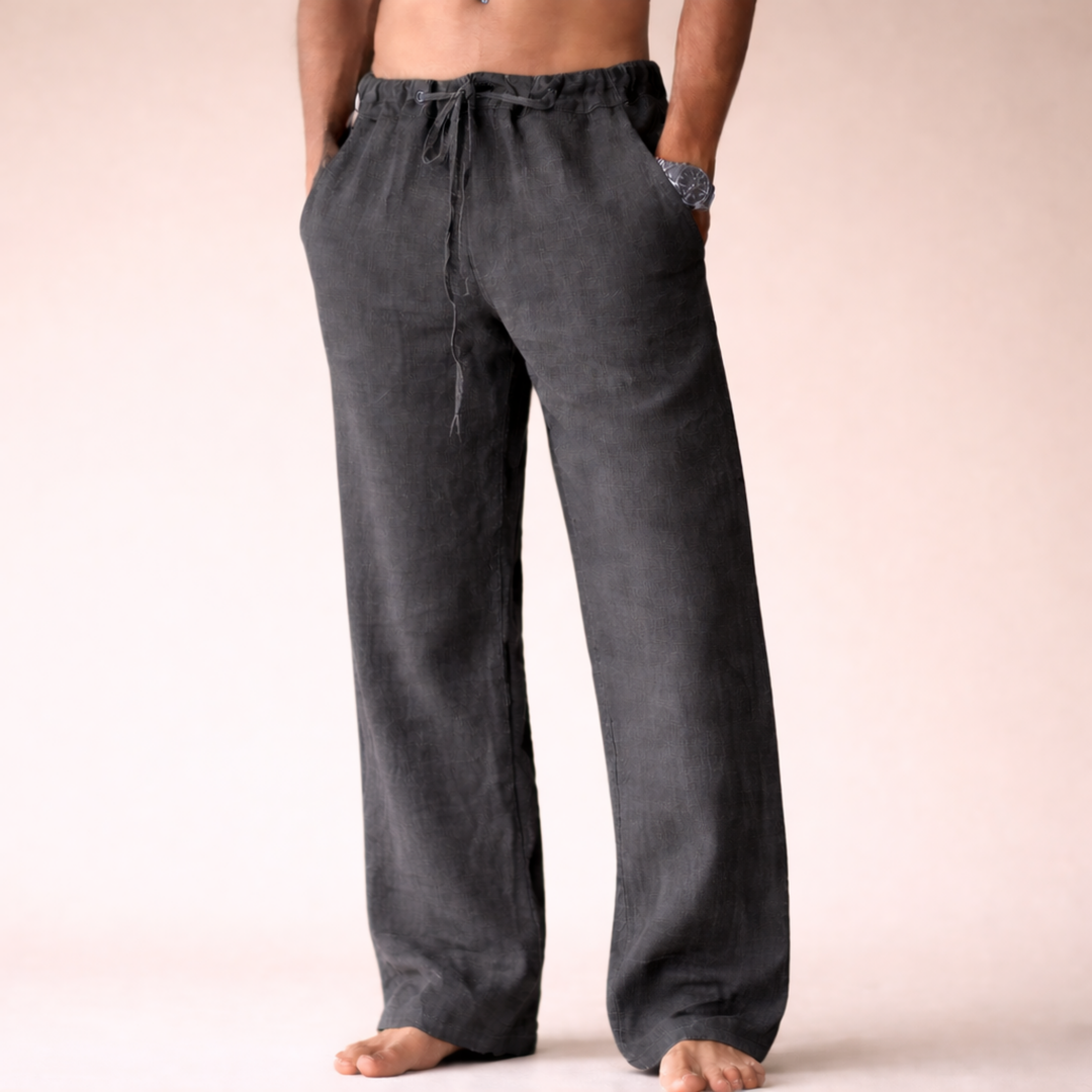 Phelan | White Linen Trousers – Breathable, Comfortable & Perfect for Summer 7