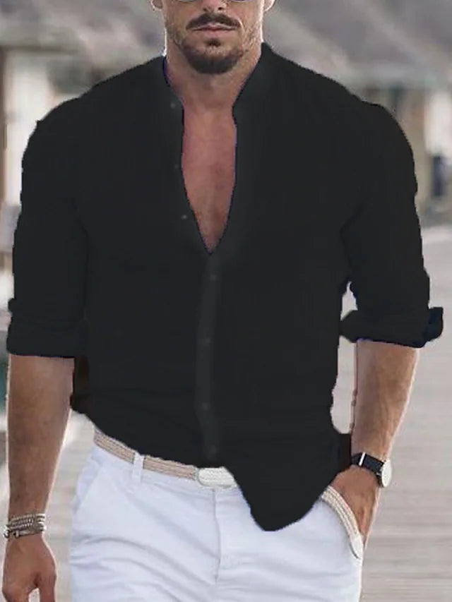 Reiner | Elegant and Modern design Linen Shirt