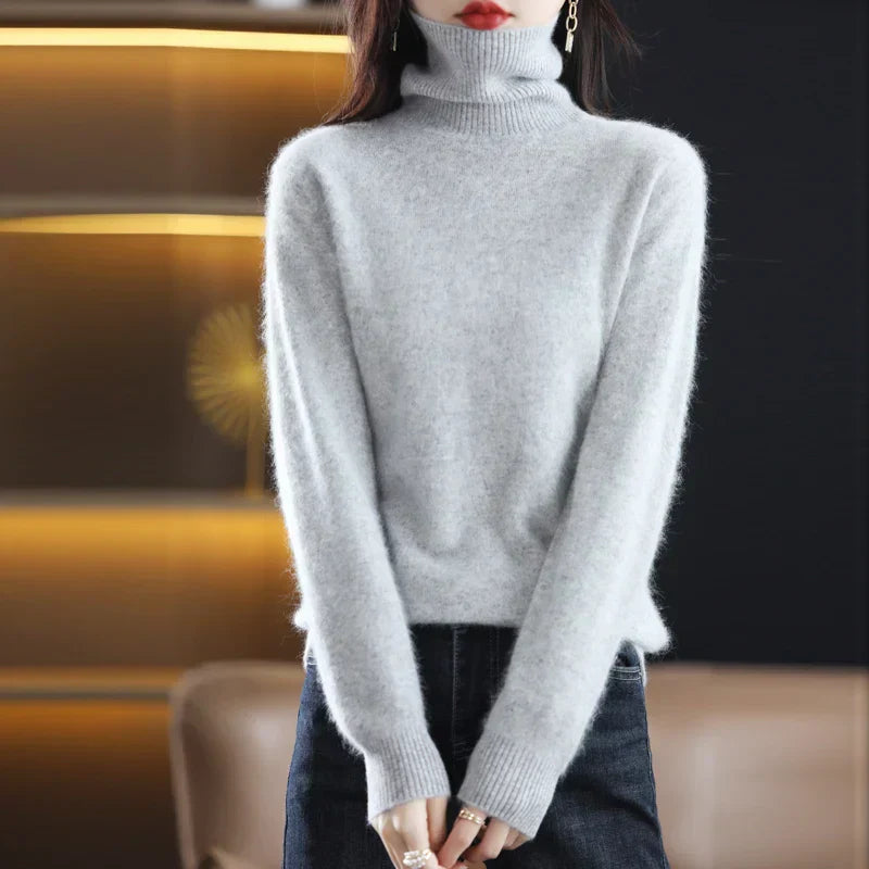 Emily | Cashmere turtleneck sweater