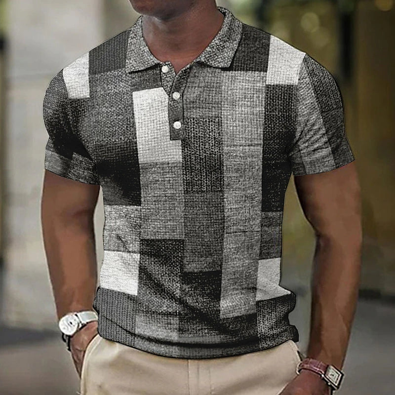 Henry | Cotton Multicolored Polo Shirt
