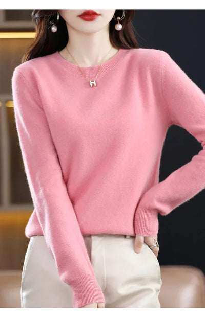 Leah | Pure cashmere sweater