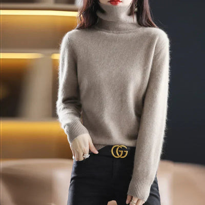 Emily | Cashmere turtleneck sweater