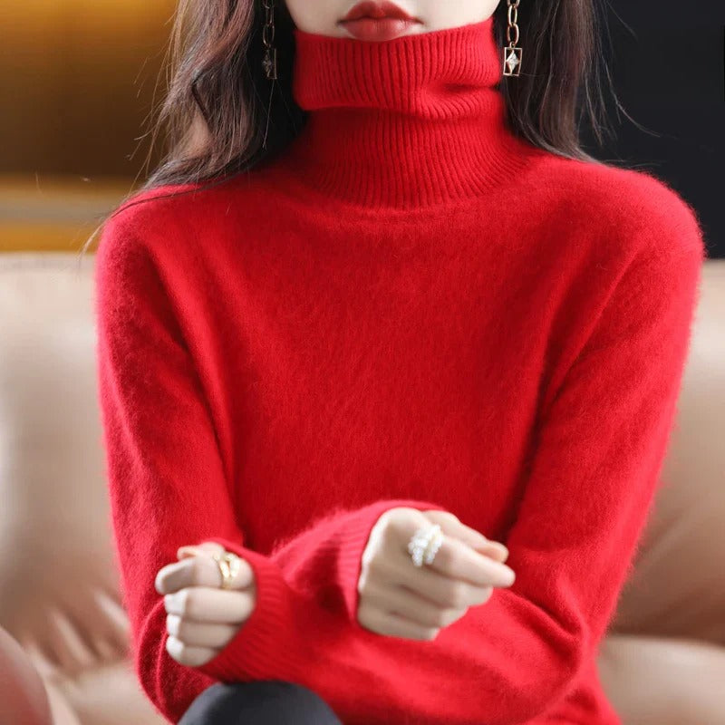 Emily | Cashmere turtleneck sweater