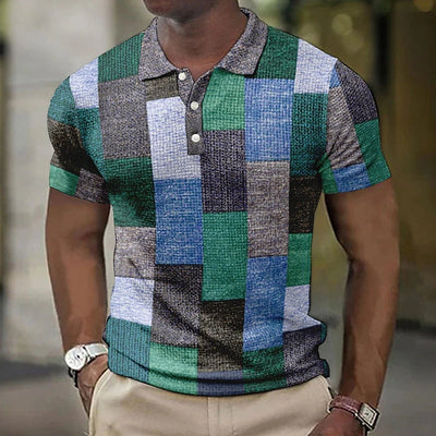 Henry | Cotton Multicolored Polo Shirt