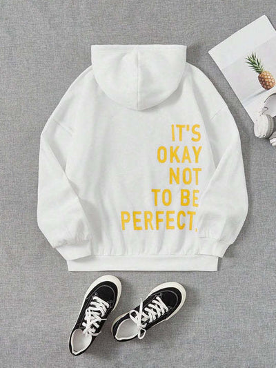 Sabrina | Stylish oversized hoodie with print