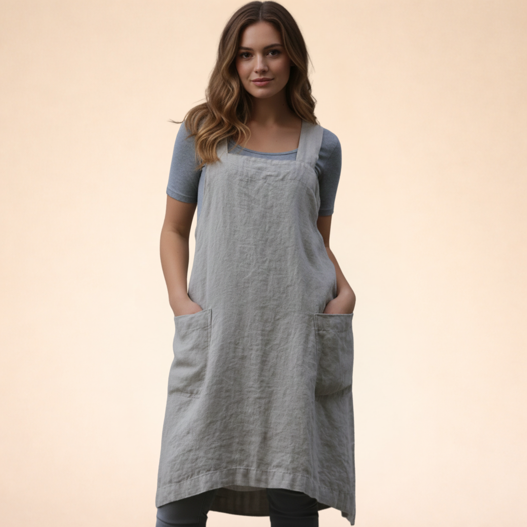 Sandra | Elegant, comfortable pinafore dress 0