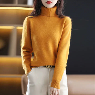 Emily | Cashmere turtleneck sweater