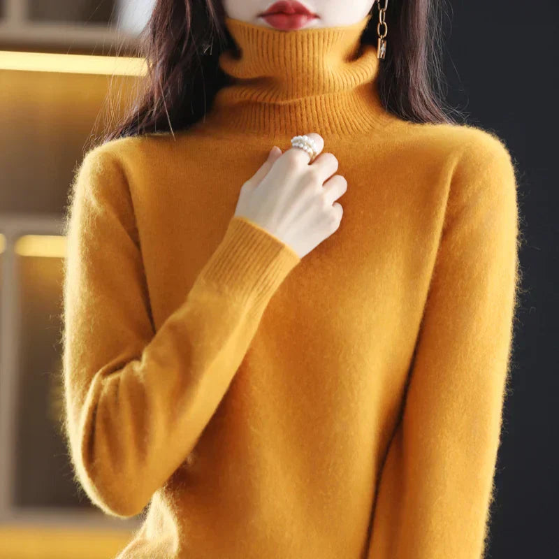 Emily | Cashmere turtleneck sweater