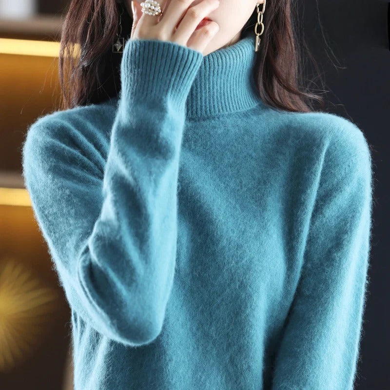 Emily | Cashmere turtleneck sweater