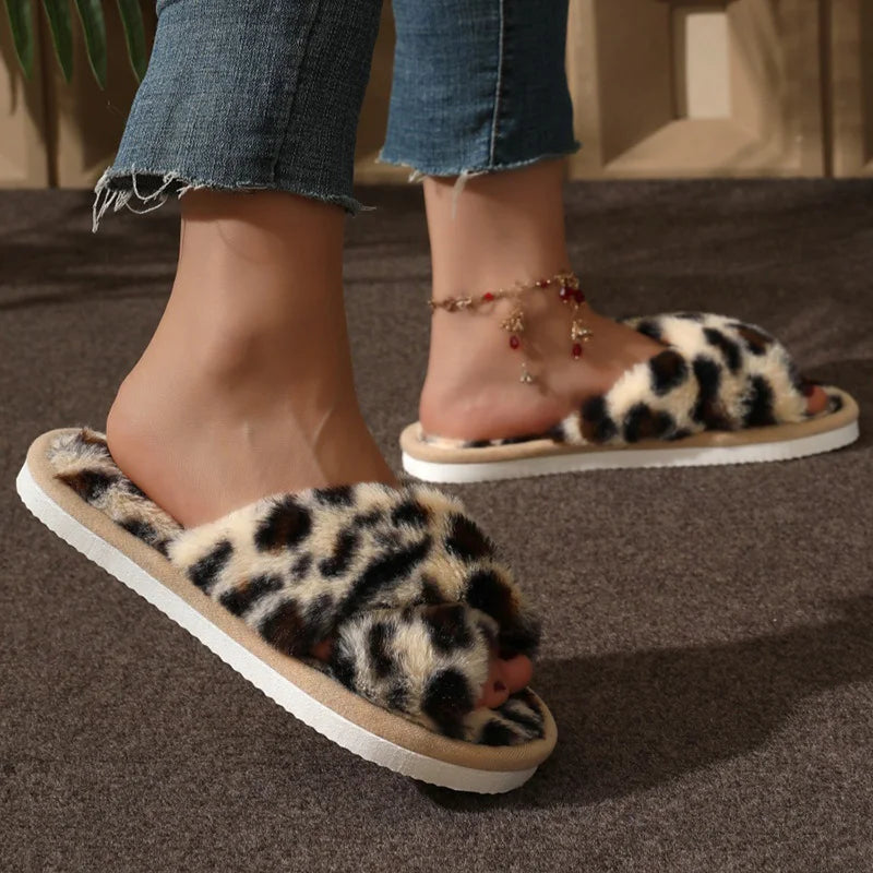 Silvia | Comfortable and Breathable Cross design slippers